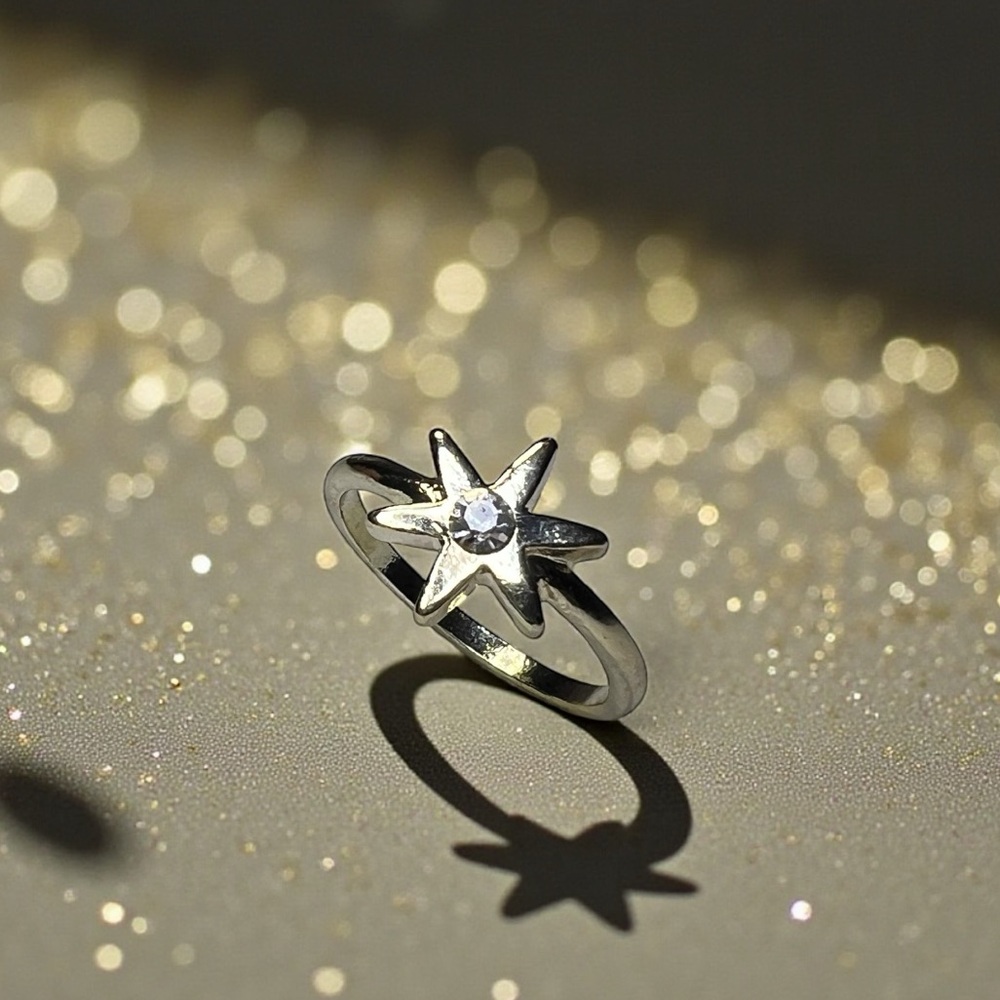 Gold Star Ring